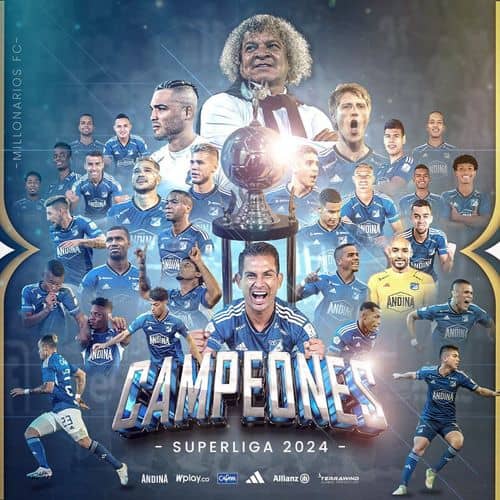 Millonarios venció a Junior y se coronó como campeón de la Superliga 2024