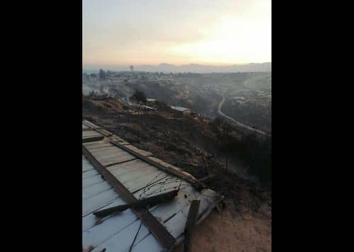 Incendios en Viña del Mar