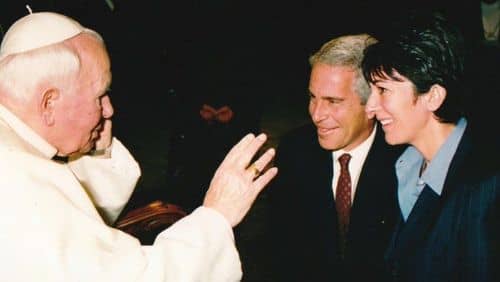 Papa Juan Pablo II también apareció en la lista de Jeffrey Epstein