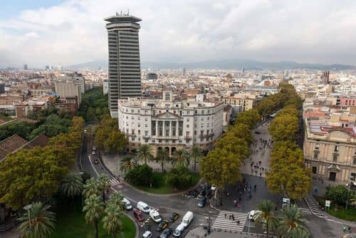 Barcelona se prepara para una exhibición de Fórmula 1 en pleno centro de la ciudad