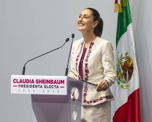 Claudia Sheinbaum continúa con actividades previas a su investidura como presidenta