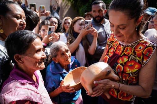 Claudia Sheinbaum continúa su campaña con actividades en Hidalgo