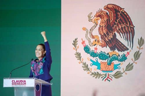 Claudia Sheinbaum virtual presidenta electa de México 2024-2030