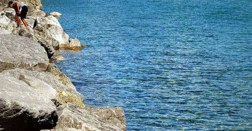 Descubren el "Stonehenge" estadounidense bajo las aguas del lago Michigan