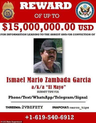 "El Chapo" Guzmán Secuestra a "El Mayo" Zambada y lo Entrega a Estados Unidos