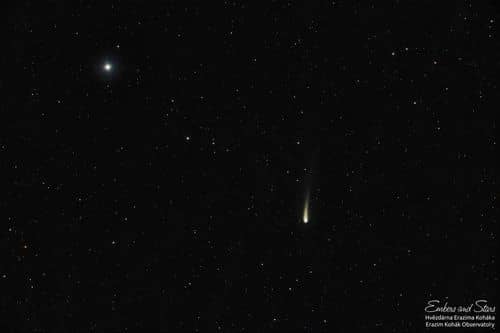 "El cometa del siglo": El C/2023 A3 ilumina los cielos con brillo deslumbrante