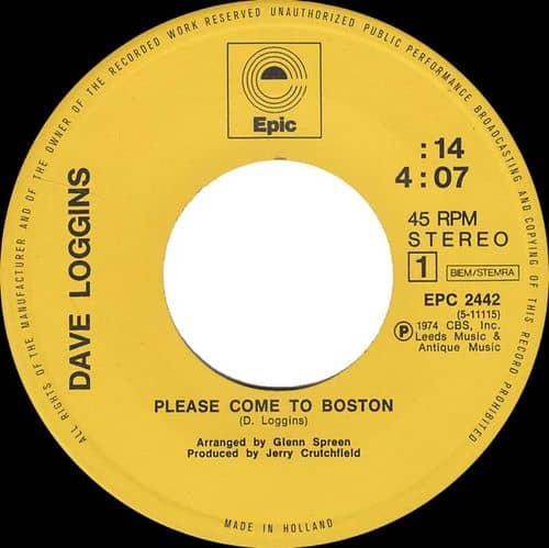 Fallece a los 76 años Dave Loggins, compositor de "Please Come to Boston"