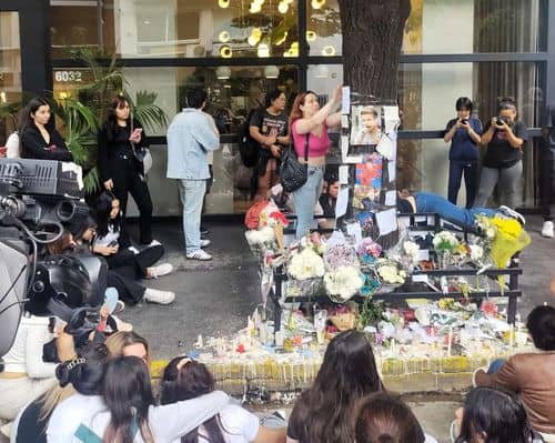 Fans de Liam Payne rinden emotivo homenaje póstumo en Tampico bajo la lluvia