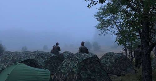 Incendio forestal amenaza base militar de Tolemaida: soldados combaten las llamas