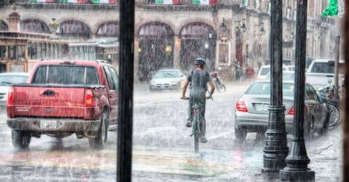 Lluvias intensas azotan Nuevo León por Frente Frío 4: Protección Civil en alerta