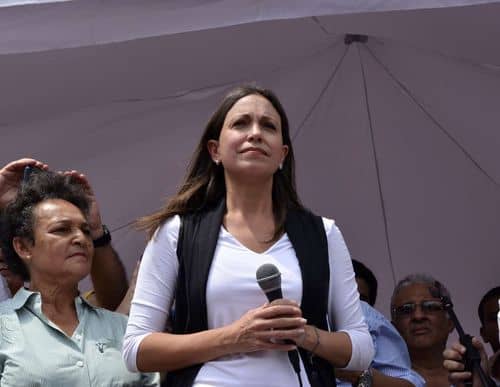 María Corina Machado niega haber huido de Venezuela tras acusaciones del Gobierno