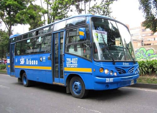 Nuevo carril exclusivo para buses SITP en la carrera 13 de Bogotá