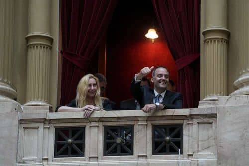 Operativo especial en Plaza de Mayo para la protesta por la liberación de detenidos