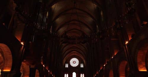 Interior of Basilica of Saint-Remi