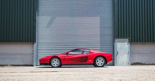 Red Ferrari Testarossa