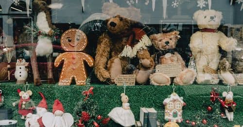 Free stock photo of christmas, shop window