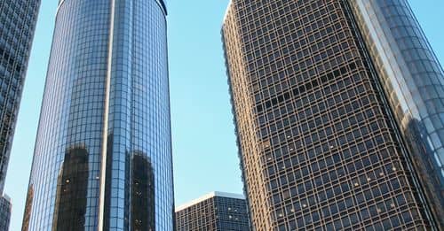 Glass High Rise Building on Low Angle Photography at Daytime