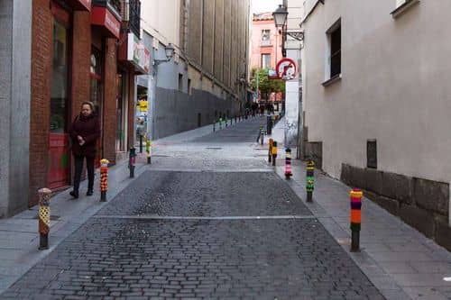 Vecinos de Lavapiés se manifiestan contra la “turistificación” del barrio