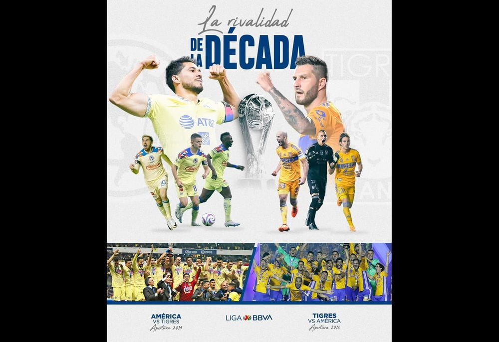 Final liga MX 2023 - America vs Tigres - Tomado de: https://www.facebook.com/LigaBBVAMX/photos_by