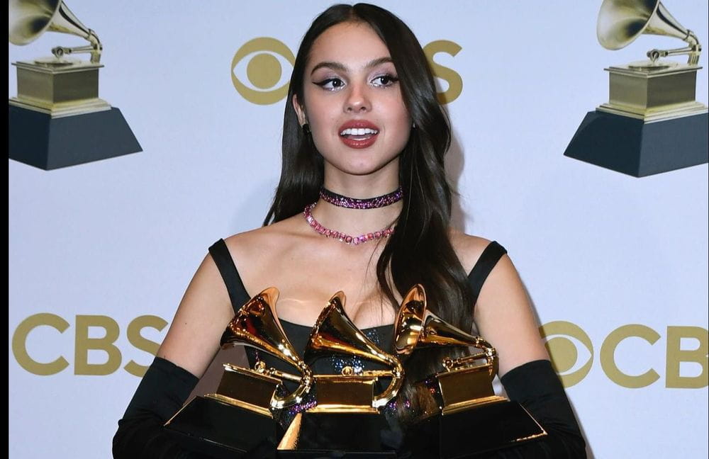 Olivia Rodrígo en los Grammys