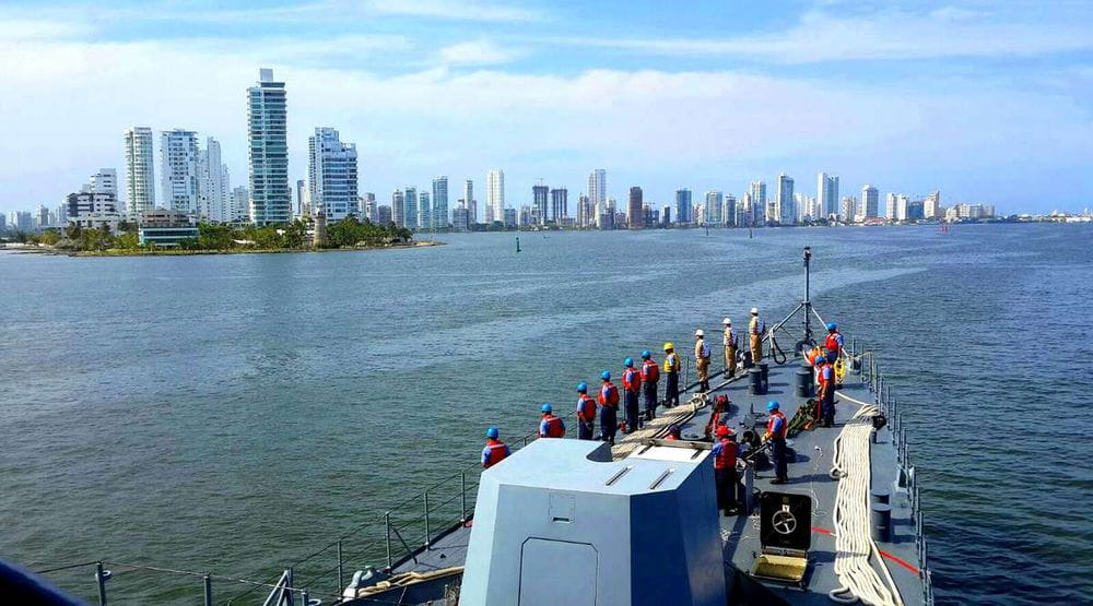 Armada Nacional captura a cinco panameños que transportaban cocaína por el Golfo de Urabá