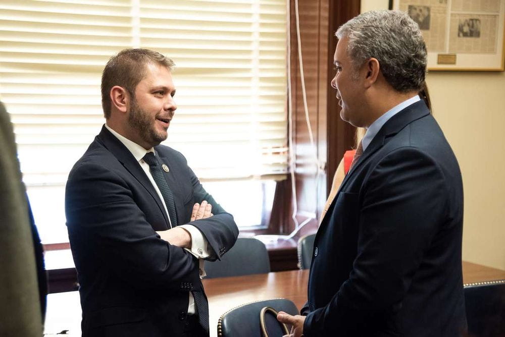 Iván Duque visita Medellín y recibe muestras de cariño: "La tierra de mi familia"