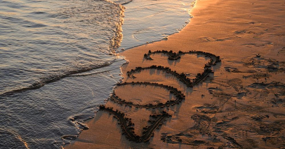 2023 Writing on the Sand at the beach