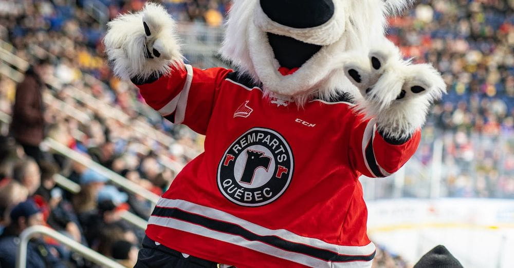 rempart de Québec - hockey - mascotte