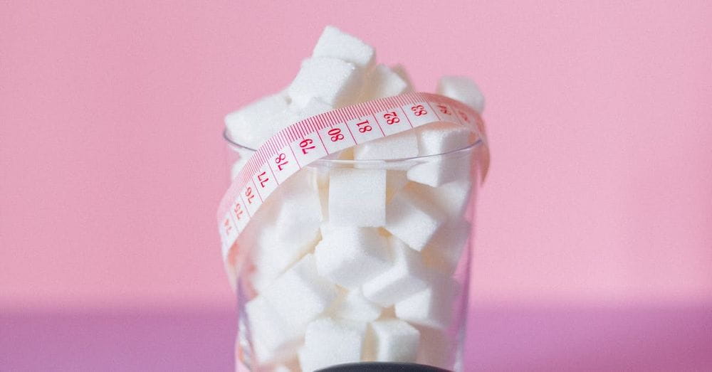 Sugar Cubes in a Glass