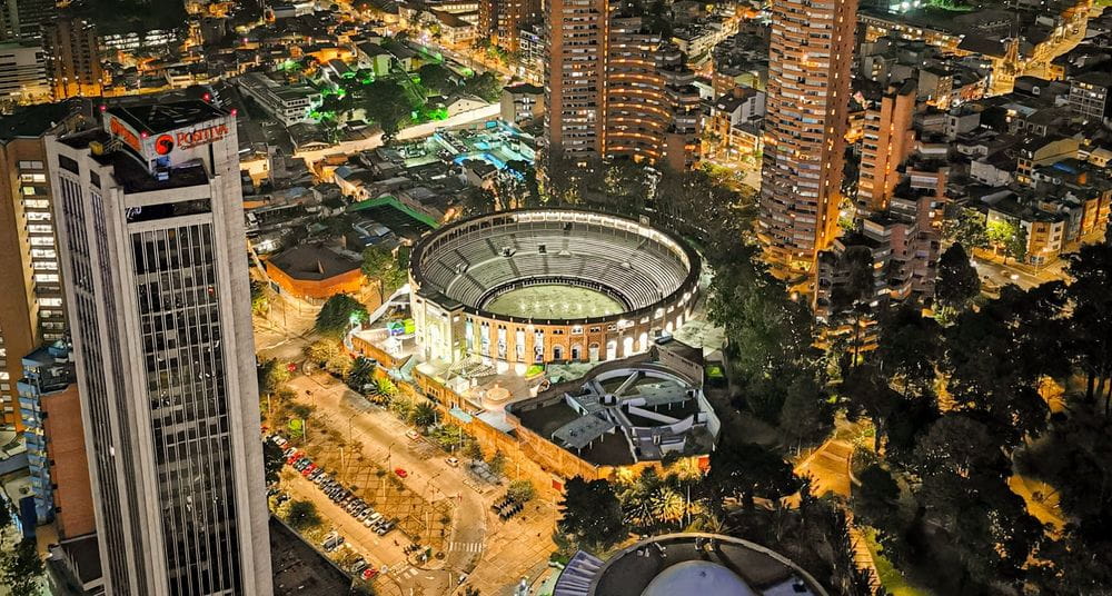 Bogotá, Colombia de noche