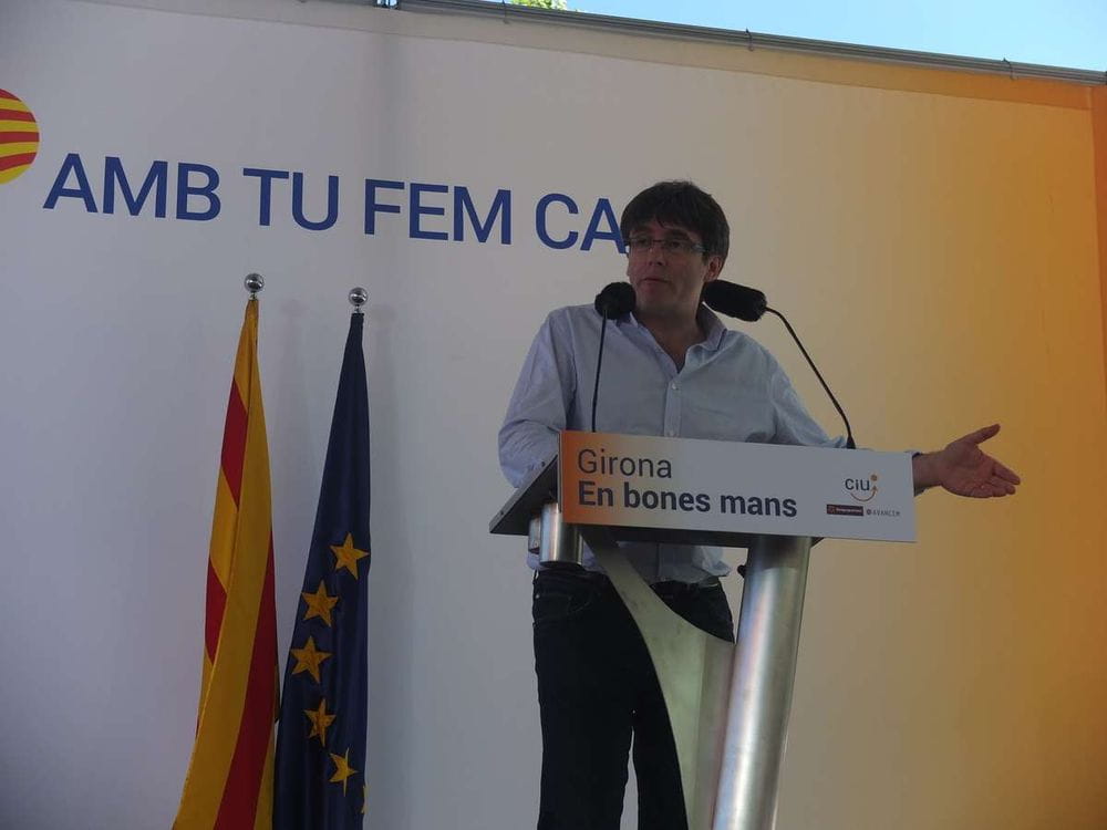 Puigdemont: "Abandonaré la política si no soy elegido presidente"