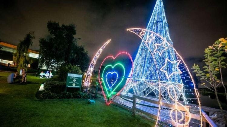 Alumbrado en el parque de los novios 2023: Prográmese con los horarios y fechas